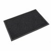 Crown Matting Technologies Super-Soaker Rubber-Border 3'x4' Charcoal Scraper/Wiper Mat SS R034CH